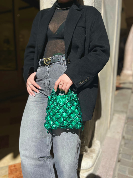 SHINY BAG SMERALDO