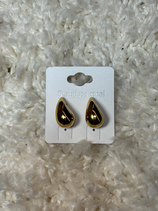 Orecchini goccia oro
