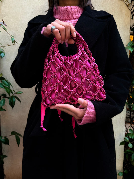 SHINY BAG FUCSIA