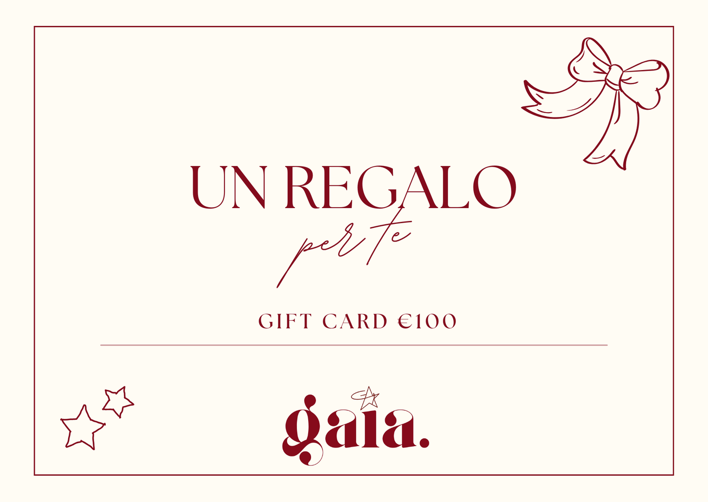 BUONO REGALO