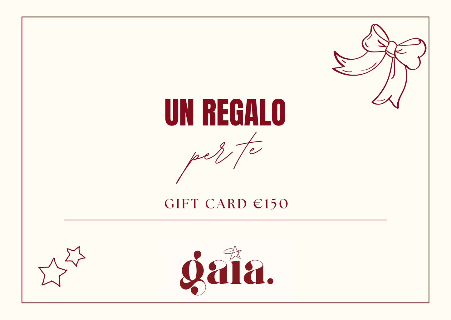 BUONO REGALO