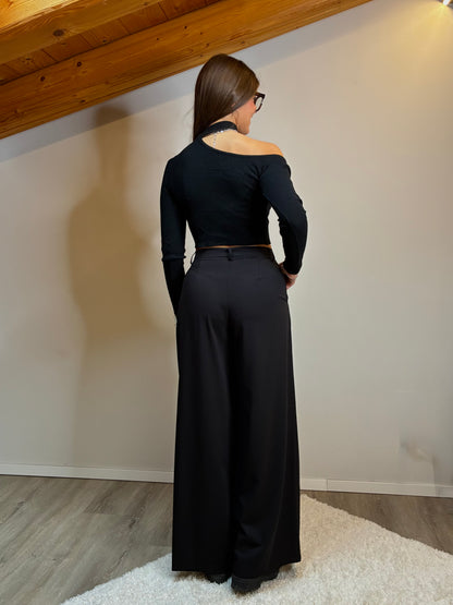 Pantalone sartoriale nero