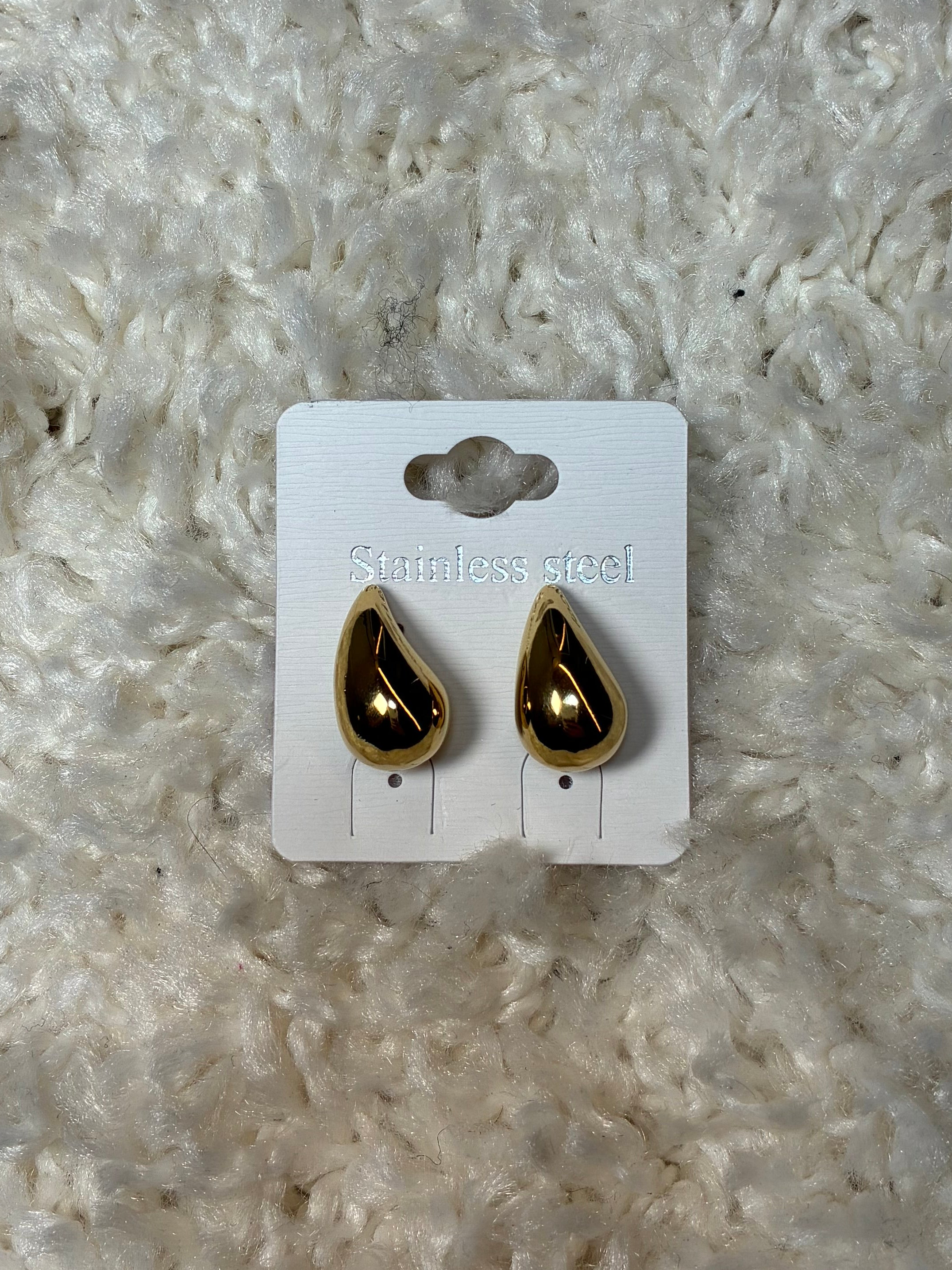 Orecchini goccia oro