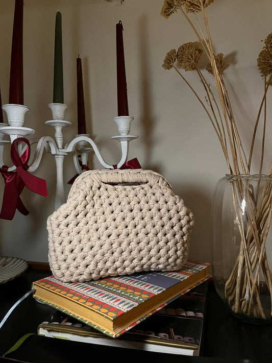 CLUTCH LUREX NOCCIOLA
