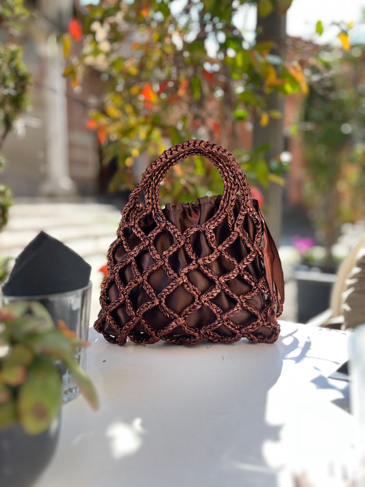 SHINY BAG CIOCCOLATO
