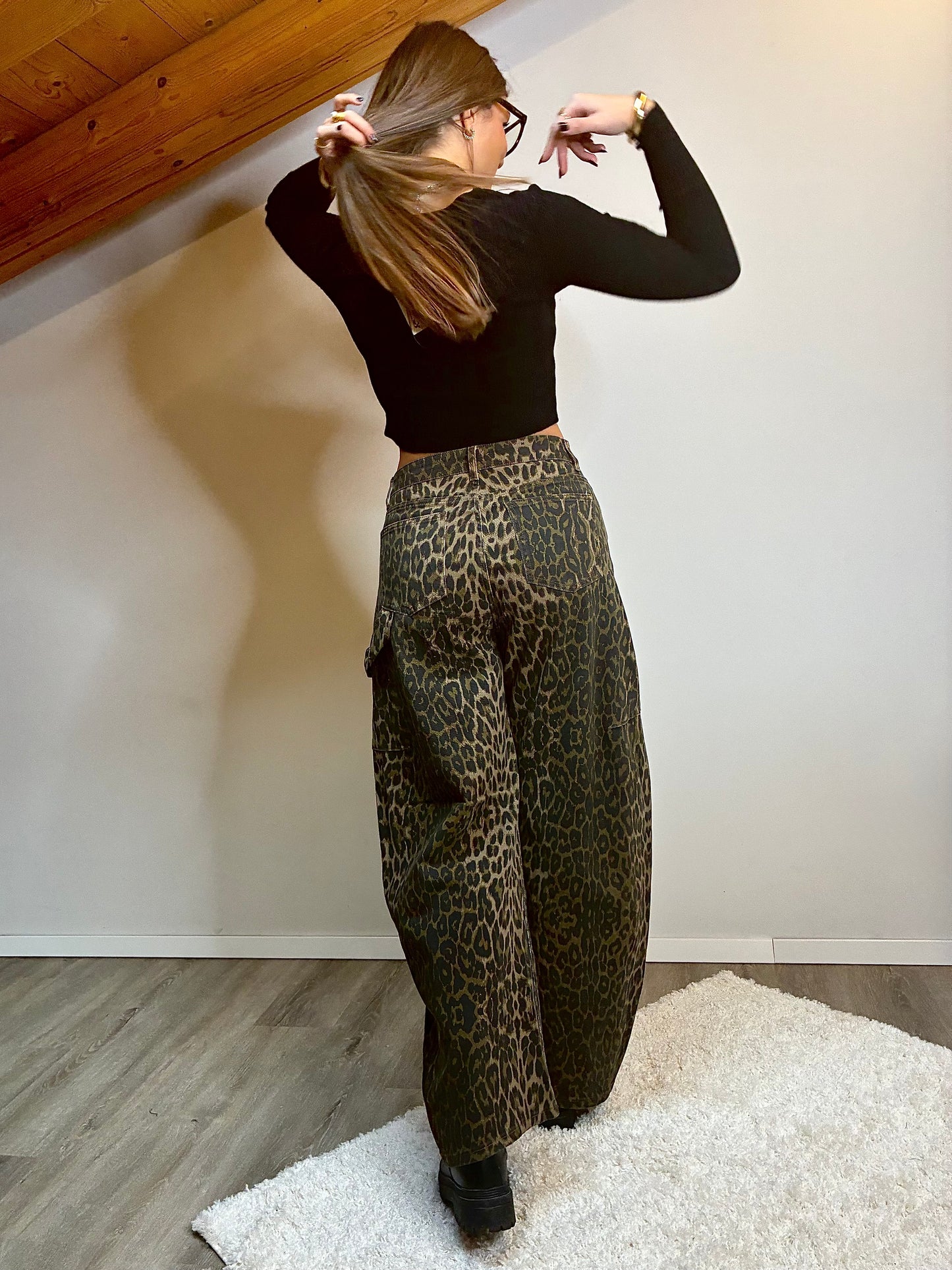 Cardigan crop nero