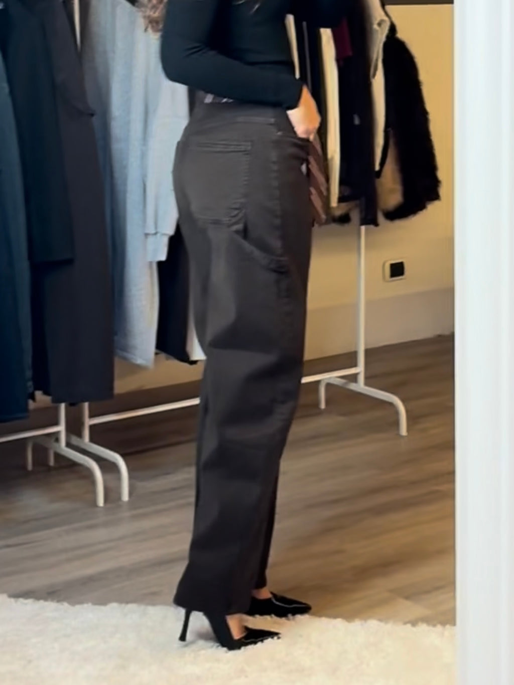 Jeans work con cravatta