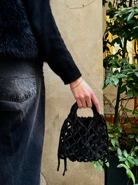 SHINY BAG BLACK