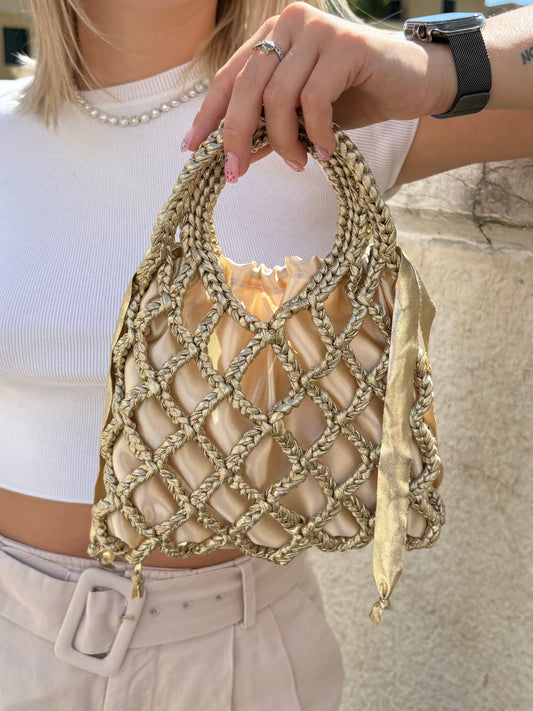 SHINY BAG PLATINO