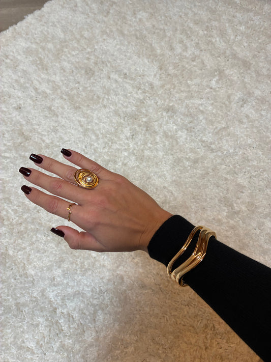 Bracciale movimento oro