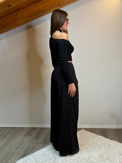 Pantalone sartoriale nero