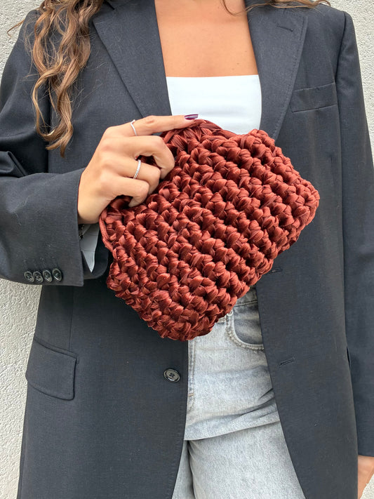CLUTCH VELVET RAME