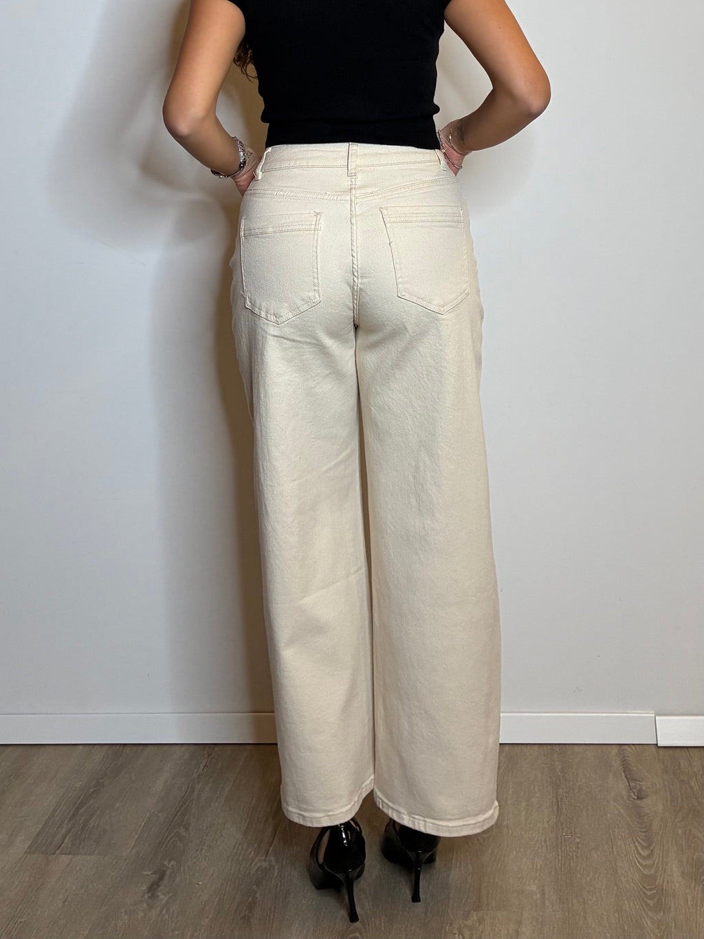 Jeans avorio