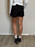 Shorts ampio nero