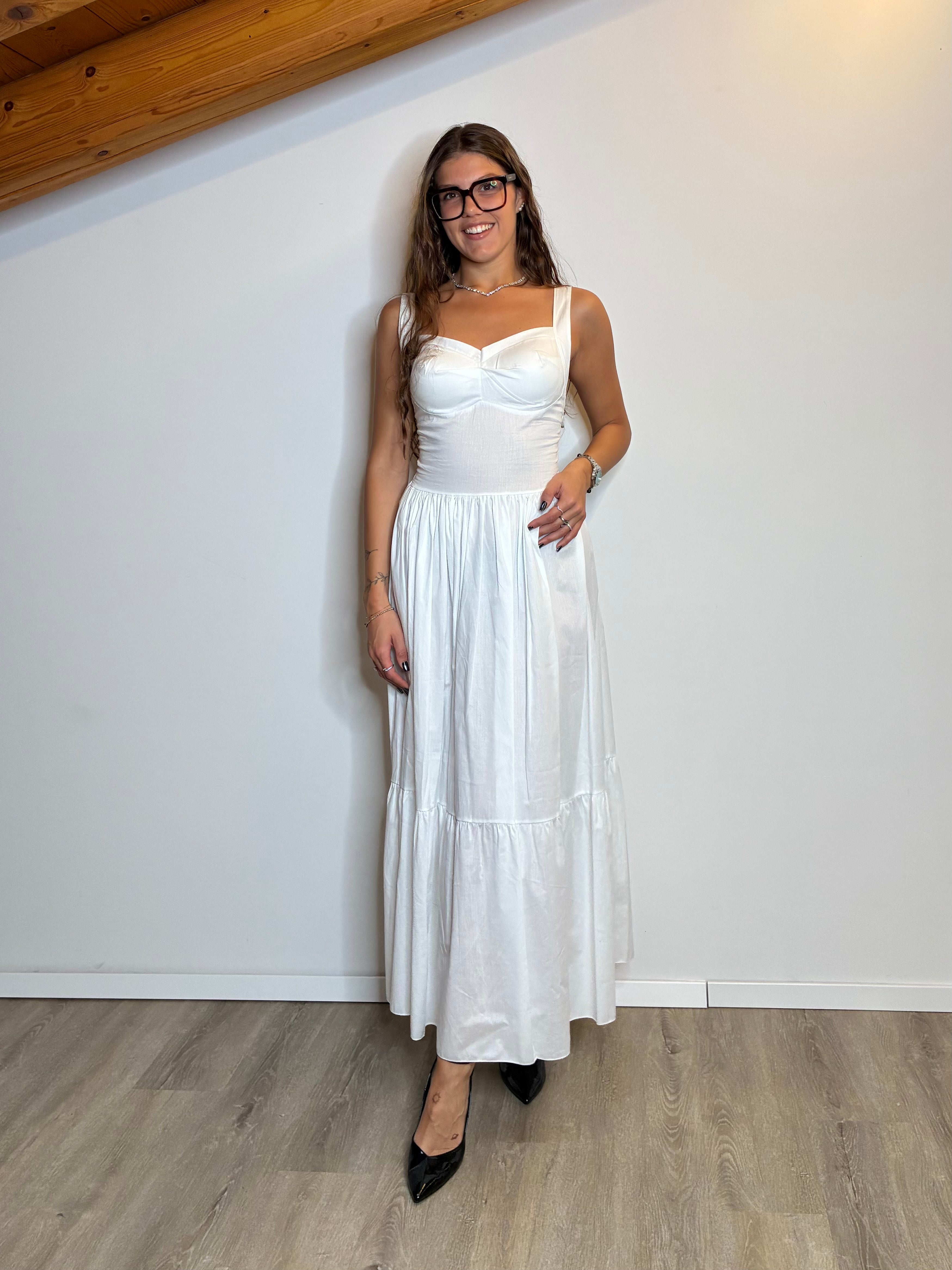 Abito Capri bianco