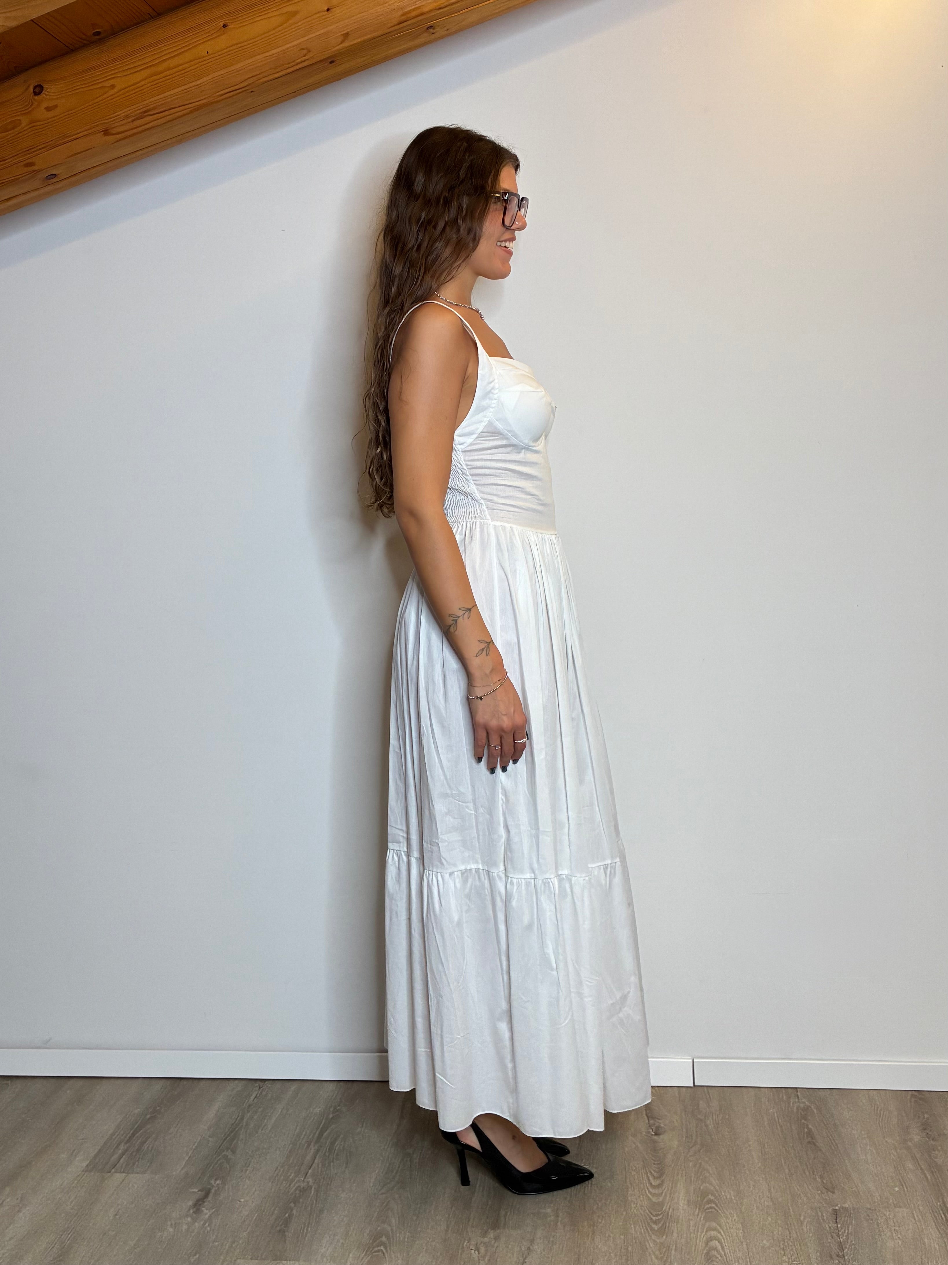 Abito Capri bianco