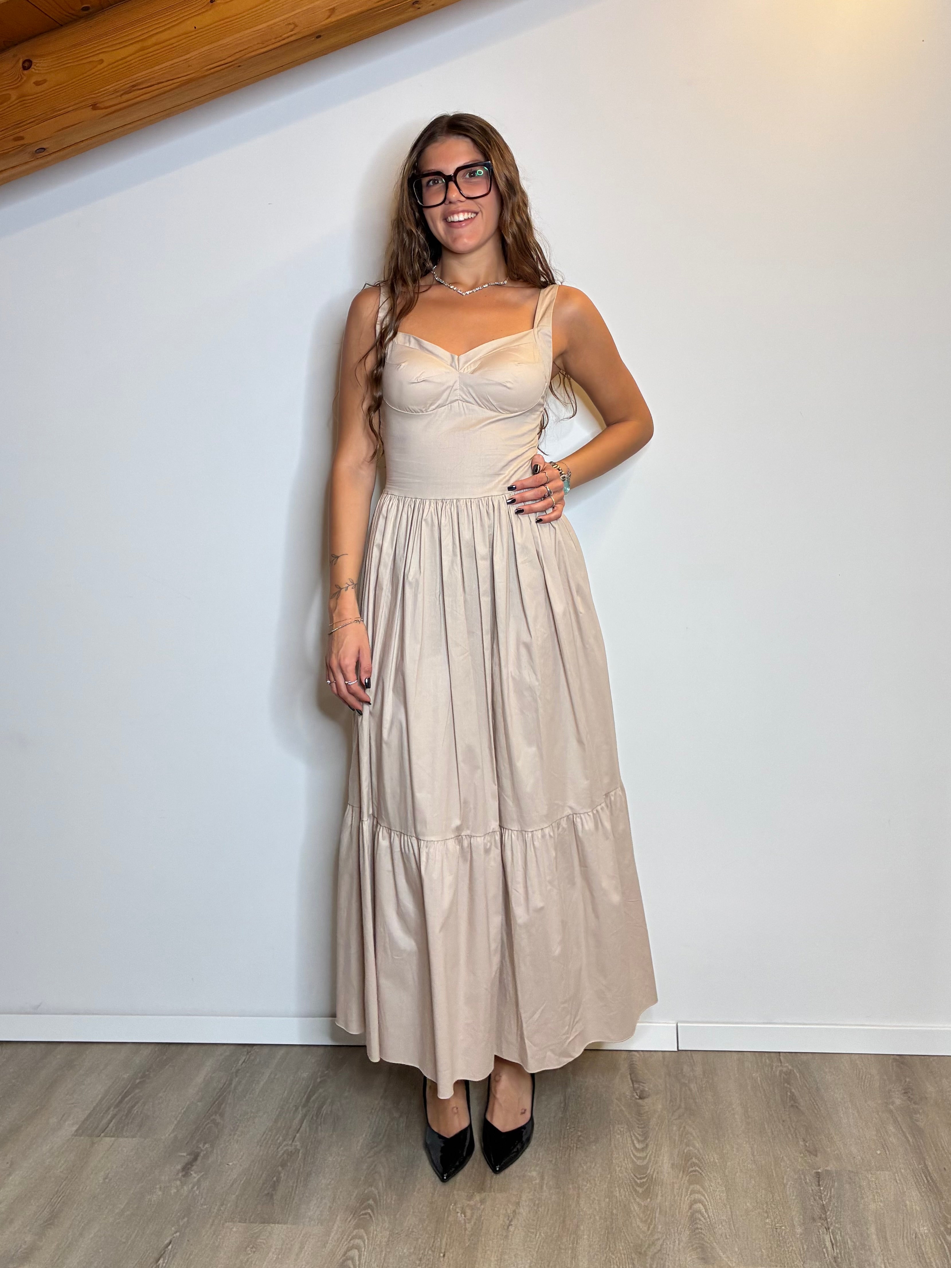 Abito Capri beige