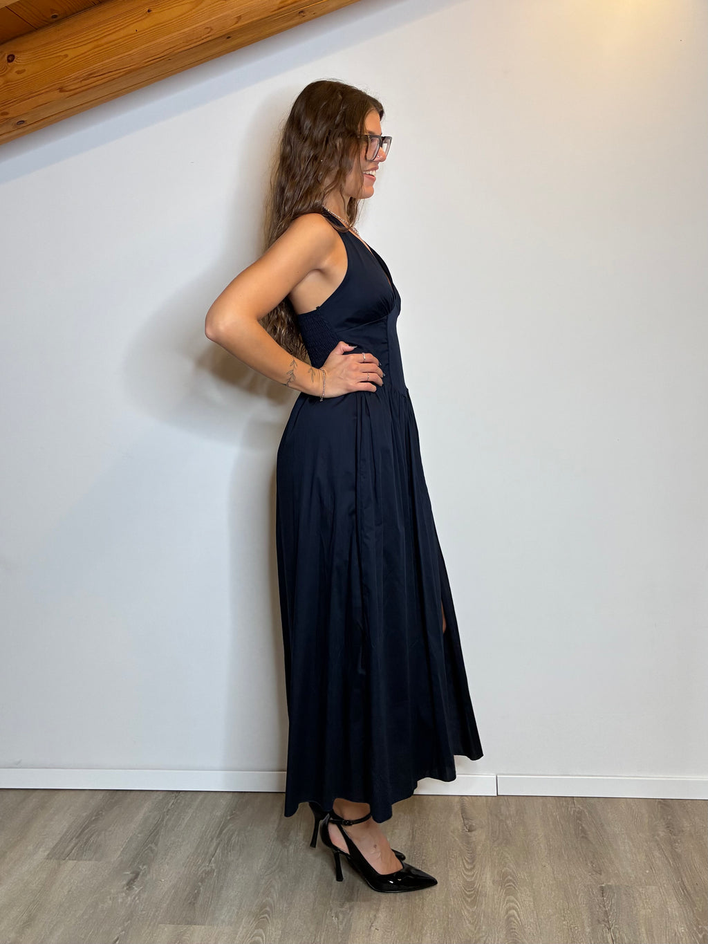 Abito Marylin blu