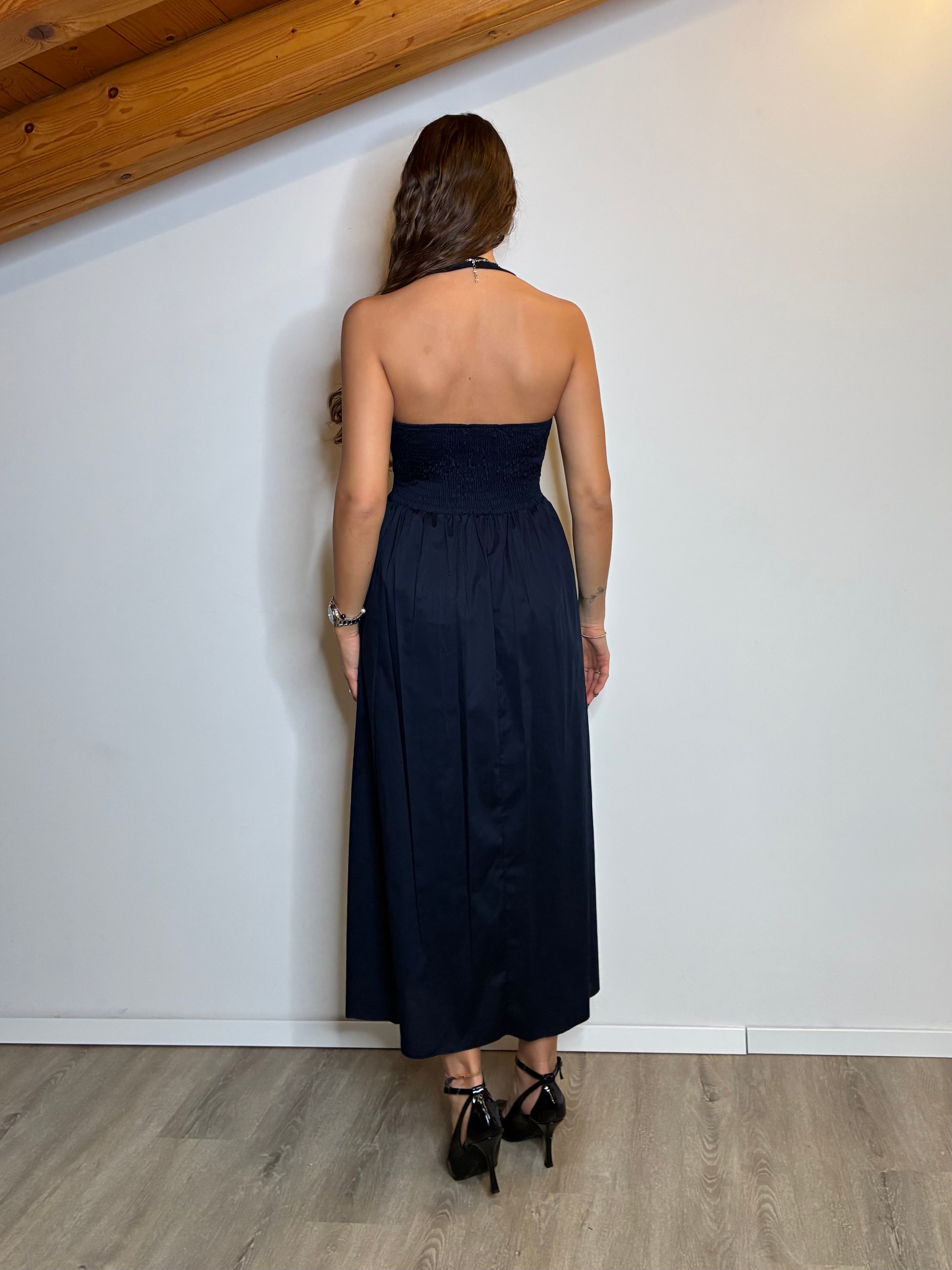 Abito Marylin blu